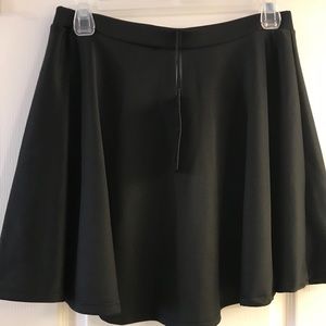 Black Skater Skirt